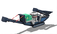 Mobile crushing station scheme