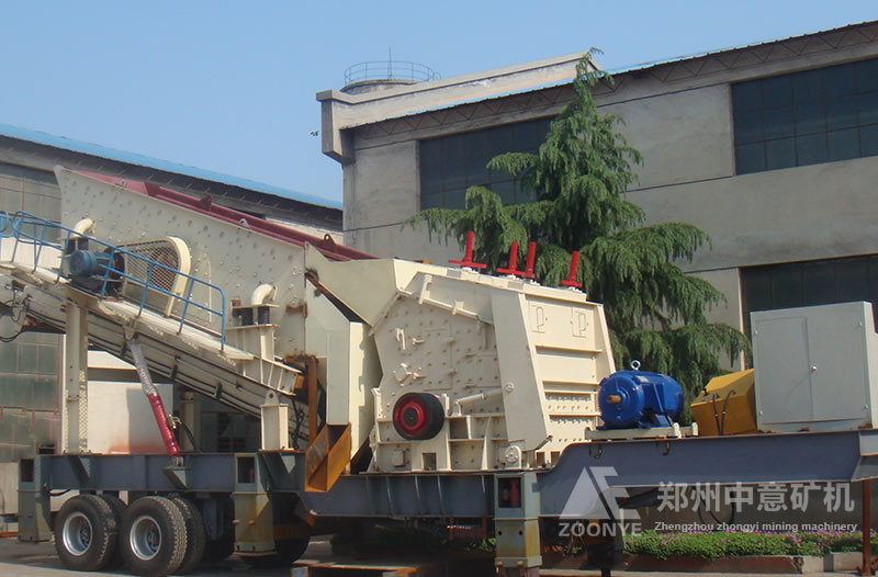 YD series mobile impact crusher equipment