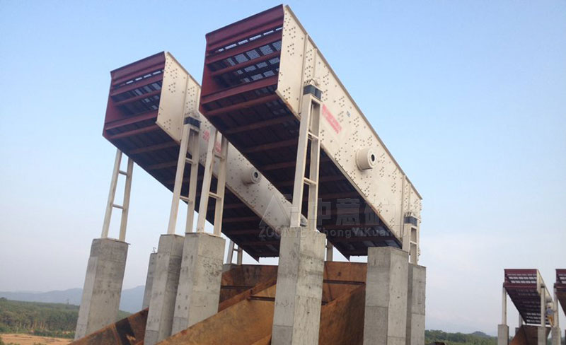 Qinghai Xining gravel production line