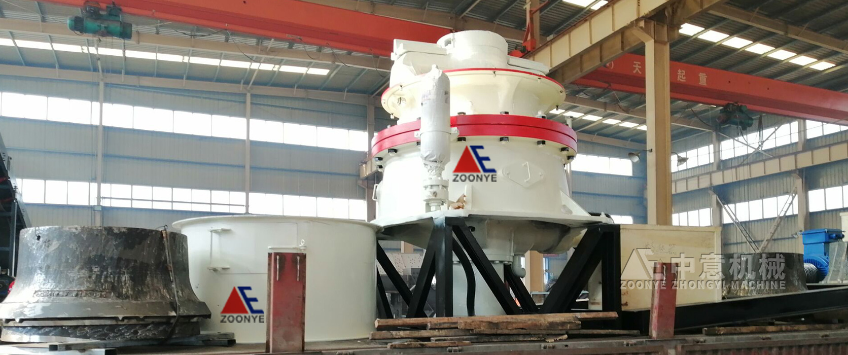 GP300 Bottom Single Cylinder Hydraulic Cone Crusher Exported To Africa And Successfully Shipped